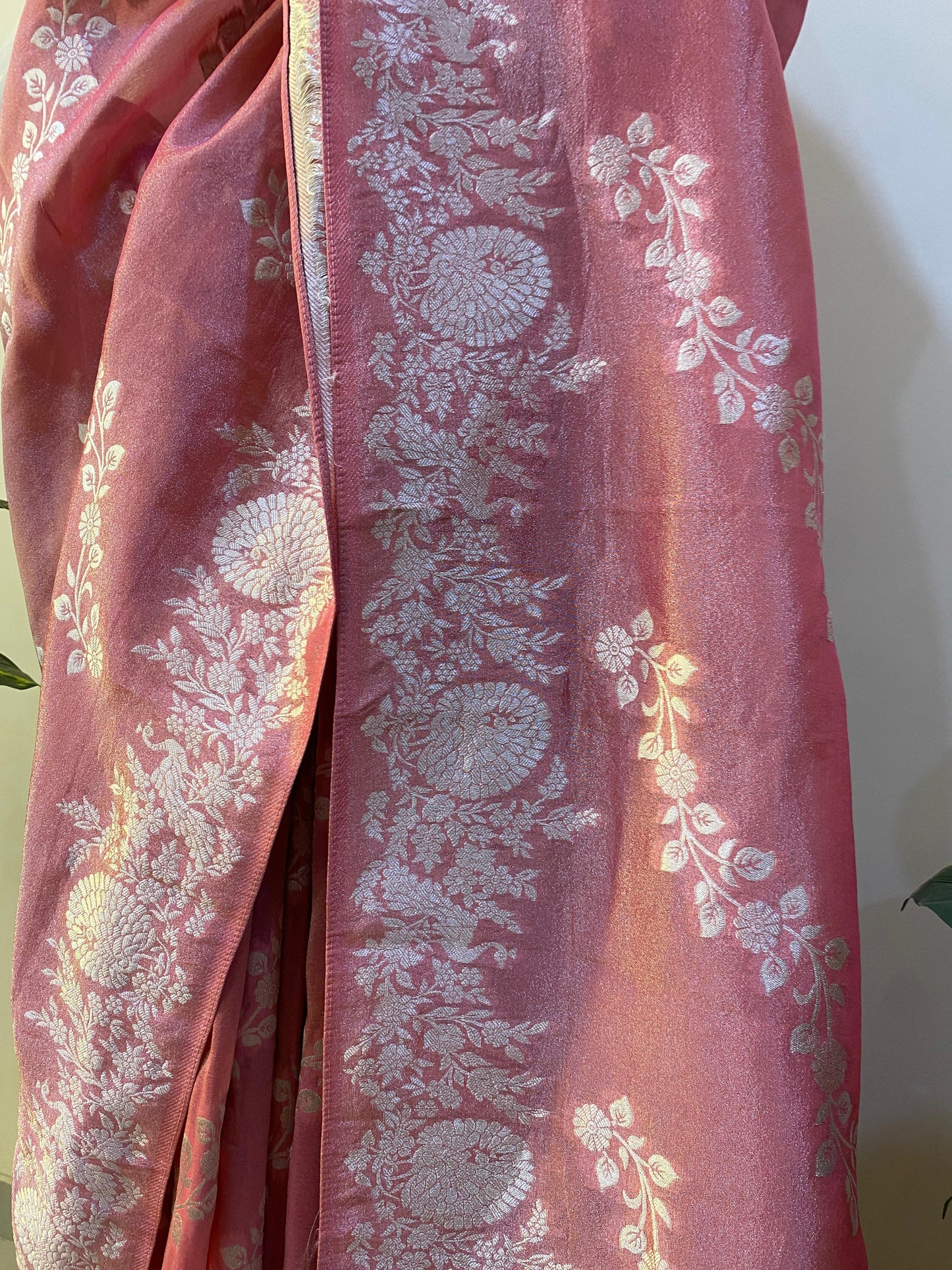 Tissue Silk Saree - Sutra Saree
